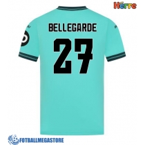 Fotballdrakt Herre Wolves Jean-Ricner Bellegarde #27 Bortedrakt 2025-26 Kortermet